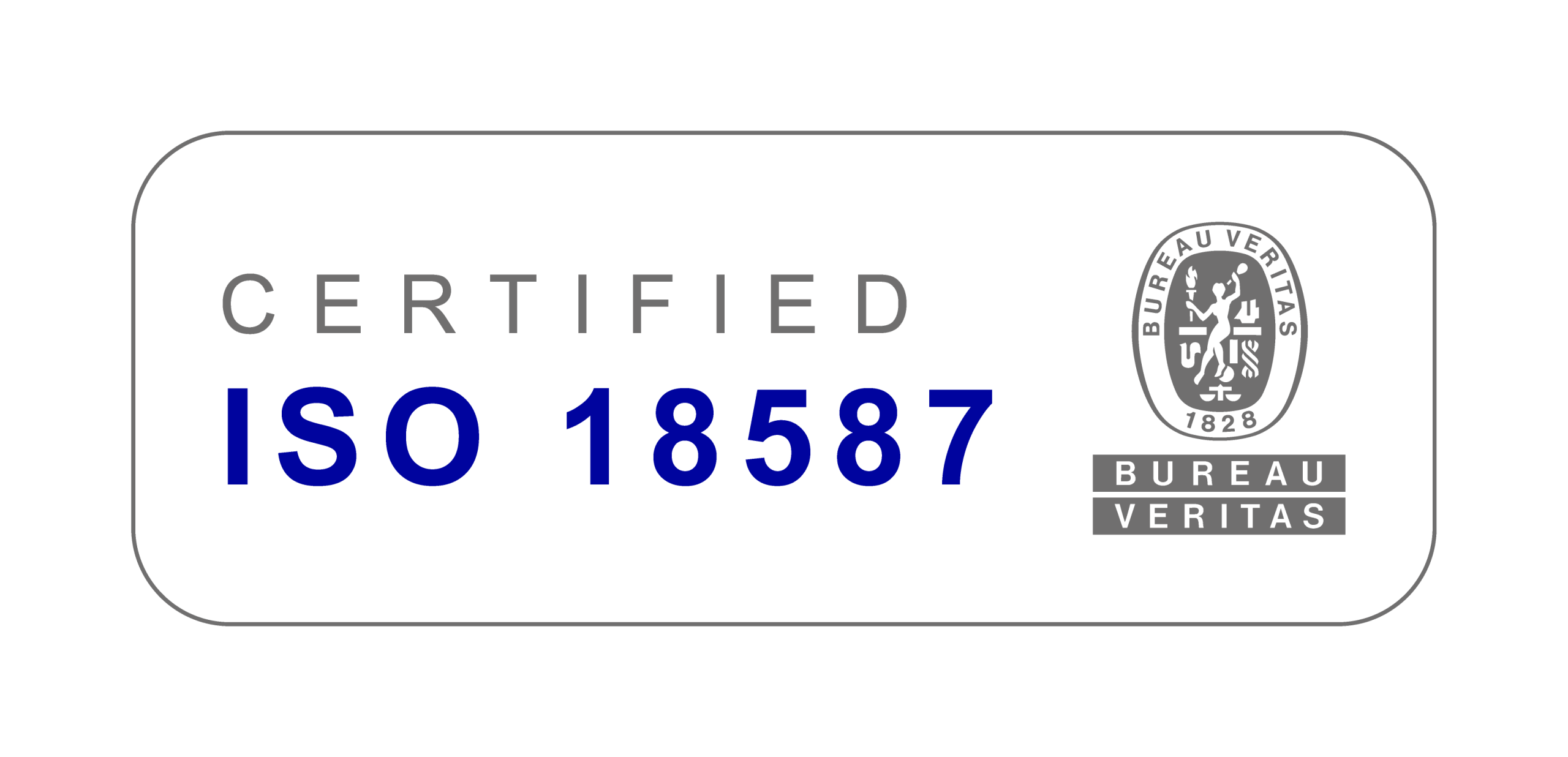 ISO 18587 certificado Bureau Veritas