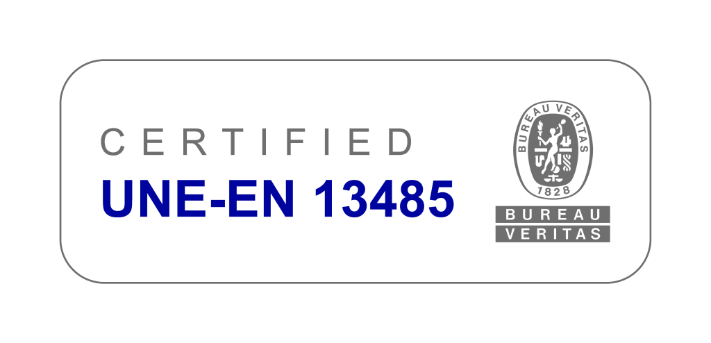 UNE-EN 13485 certificado Bureau Veritas